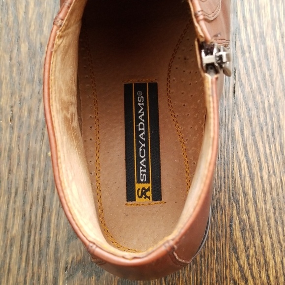 Men's Stacy Adams Brown Chukka Boots - Size 8.5 - Picture 7 of 7